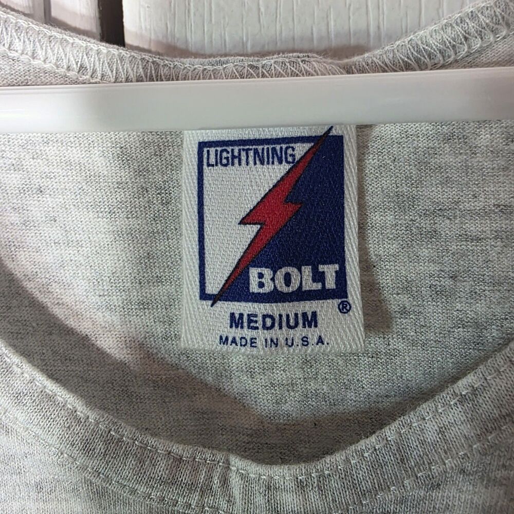 Vintage 90s North Shore Hawaii Lightning Bolt Surf Tank Top Men’s M - Picture 3 of 5
